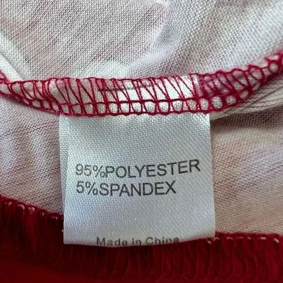 Huhot Women's Red And Pink Sleeveless V-Neck Flared Sundress Size XL NWOT‎ - Picture 4 of 5